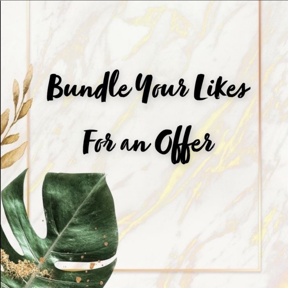 Bundle&save! Send me an offer or I'll send you one